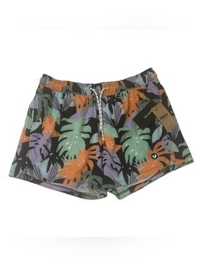 Haven Tropical Leaf Print Swim Trunks Shorts Men’s XL NWT Beach Surf Board Short
